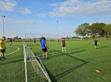 Laatste training seizoen 2023-2024 van 1e selectie S.K.N.W.K. (voetvolleytoernooitje) van donderdag 25 mei 2024 (14/314)